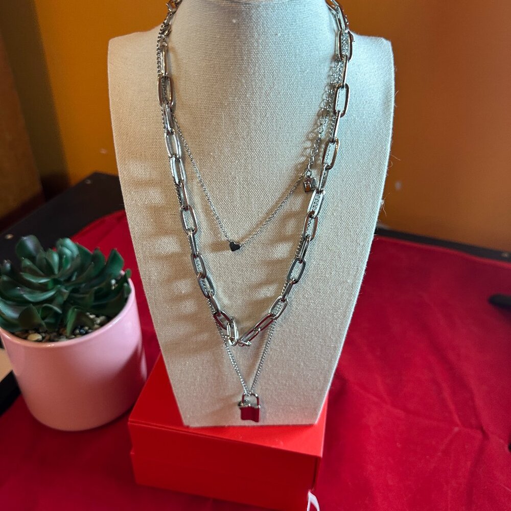 Park Lane Jewelry Elexa necklace in silver NEW!